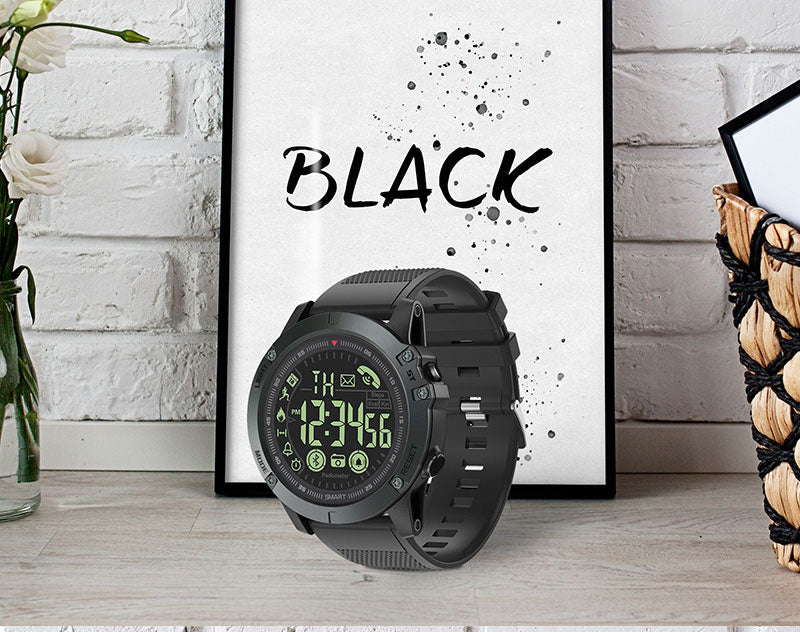 Smart Watch, 5ATM Waterproof Smartwatch for Android and iOS Phones, Fitness Tracker Watch