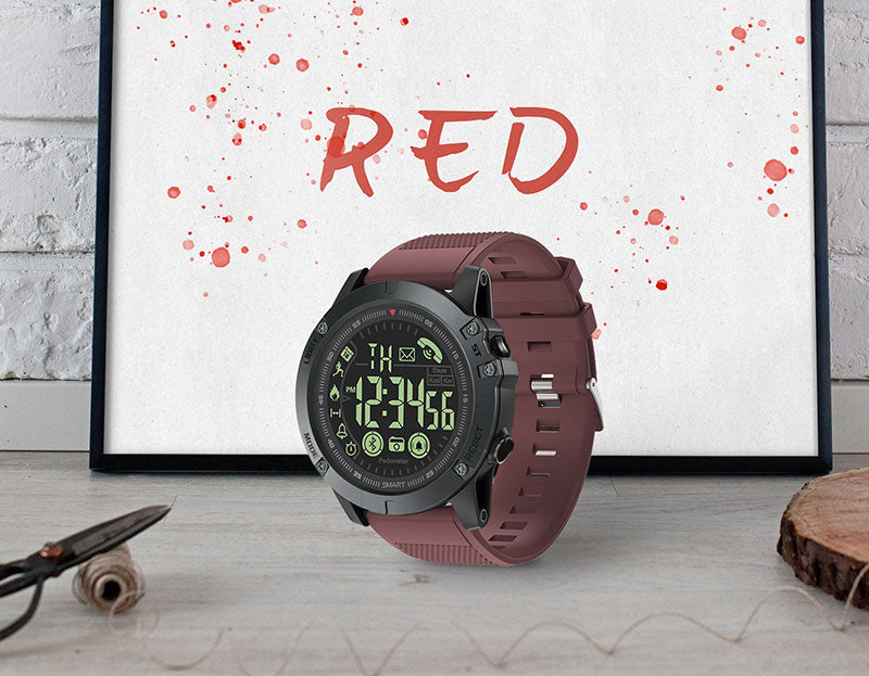 Smart Watch, 5ATM Waterproof Smartwatch for Android and iOS Phones, Fitness Tracker Watch