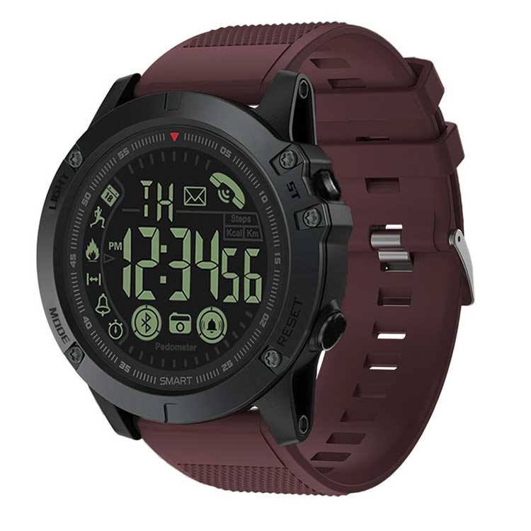 Smart Watch, 5ATM Waterproof Smartwatch for Android and iOS Phones, Fitness Tracker Watch