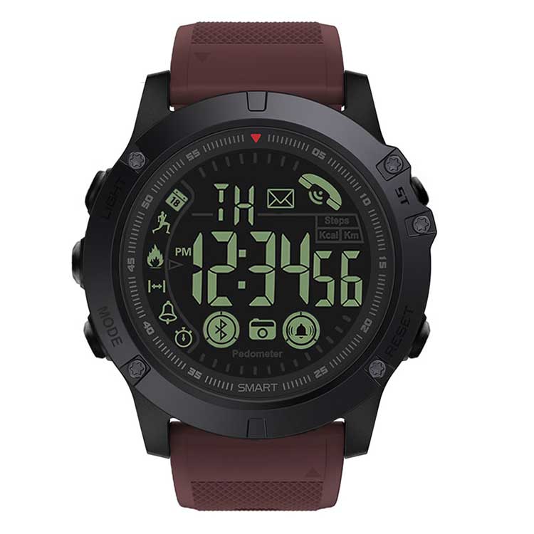 Smart Watch, 5ATM Waterproof Smartwatch for Android and iOS Phones, Fitness Tracker Watch